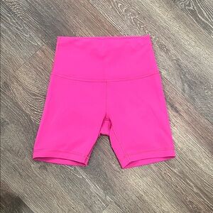 Lululemon Wunder Train 6-inch magenta pink shorts - 4
